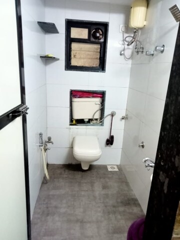 Bathroom in 1 RK Apartment at Bindra Complex, Andheri East – for Rent