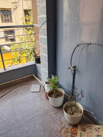 Balcony in 1 BHK Builder Floor at Sector 24 – for Rent