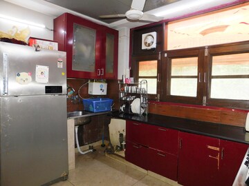 Kitchen in 3 BHK Builder Floor at East Of Kailash – for Sale