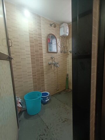 Bathroom in 2 BHK Apartment at Brindaban Mathura CHS, Vrindavan Society – for Sale