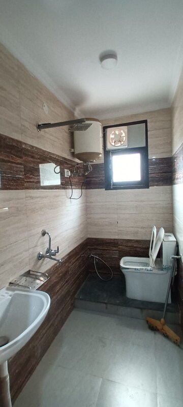 Attached Bathroom in 3 BHK Builder Floor at Greater Kailash I – for Sale