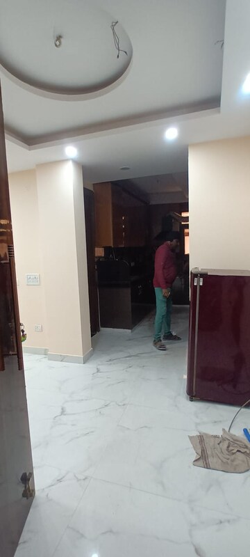 Building Lobby in 3 BHK Builder Floor at Greater Kailash I – for Sale