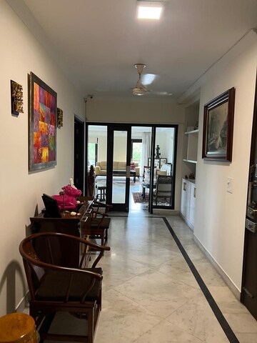 Living Room in 3 BHK Builder Floor at Greater Kailash I – for Sale