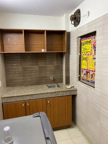 Kitchen in 1 BHK Builder Floor at Ansal Sushant Lok I, Sector 43 – for Rent