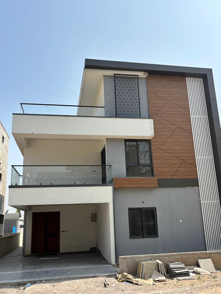 Exterior View, praneeth-pranav-venetia 4 Bedroom 4504 Sq.Ft. Villa In Shankarpalli Hyderabad 9761790