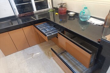 Kitchen in 1 BHK Apartment at Haware Intelligentia Sigma South, Vikhroli East – for Rent