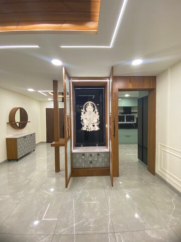 Living Room in 3 BHK Apartment at Hallmark Skyrena, Narsingi – for Rent