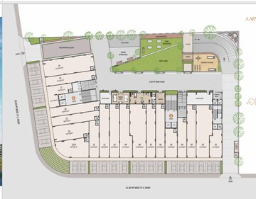 Floor Plan in  Showroom at Jodhpur – for Rent