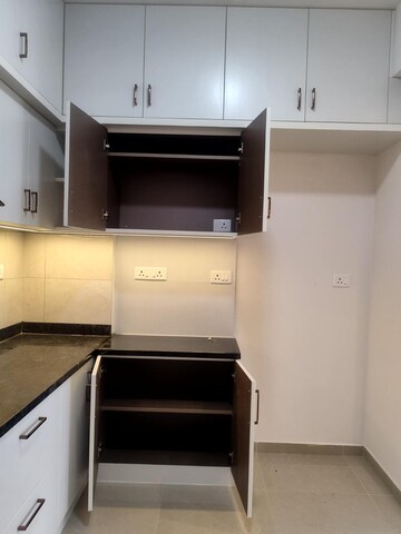 Kitchen in 3 BHK Apartment at Goyal Orchid Piccadilly, Thanisandra Main Road – for Rent
