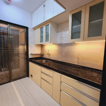 Kitchen in 1 BHK Apartment at Regency Anantam, Dawadi Gaon rd – for Rent