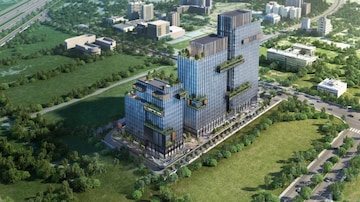  Office Space in IT/SEZ – Exterior View View at GYGY Mentis, Sector 140 Noida - for Sale