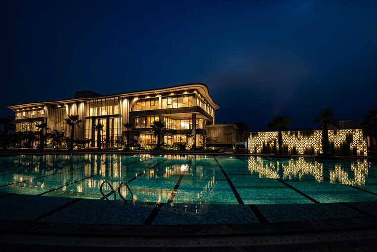 Swimming Pool, the-center-court 3 Bedroom 1565 Sq.Ft. Apartment In Sector 88a Gurgaon 9763826