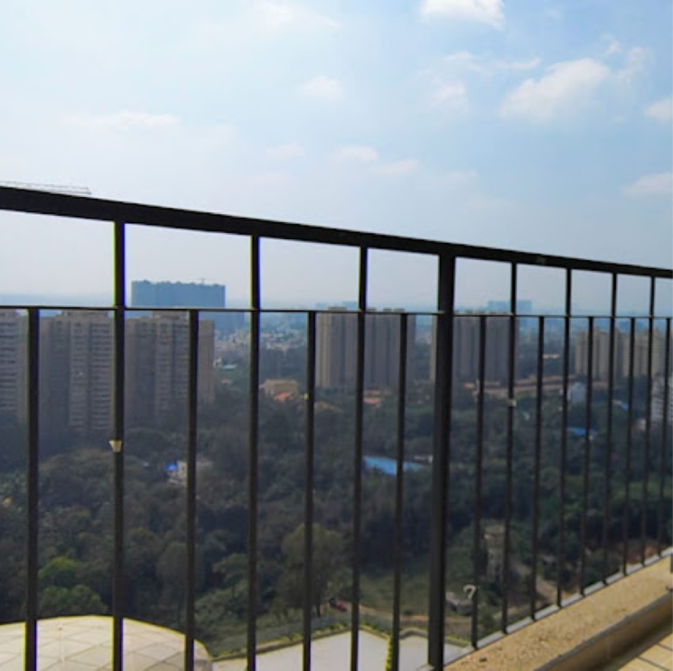 Balcony, bhartiya-nikoo-homes-phase-2 2 Bedroom 1200 Sq.Ft. Apartment In Kannur Bangalore 9763887