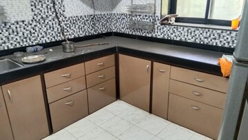 Kitchen in 3 BHK Apartment at Samata Nagar CHS, Thane West – for Rent