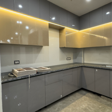 Kitchen in 3 BHK Apartment at Chattarpur – for Sale