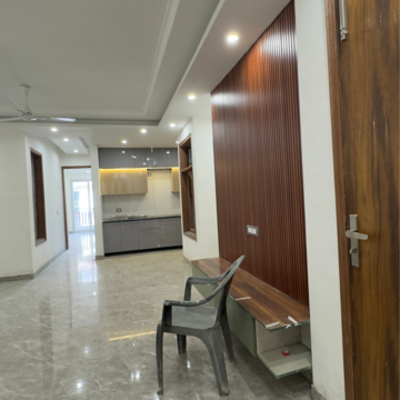 Living Room in 3 BHK Apartment at Chattarpur – for Sale