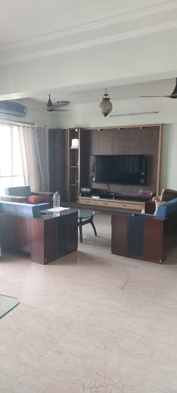 Living Room in 4 BHK Apartment at Hiranandani Estate Evelina, Ghodbunder Road – for Rent