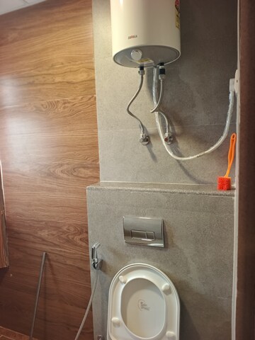 Bathroom in Studio Apartment at Purvanchal Royal Square, Chi V Greater Noida – for Rent