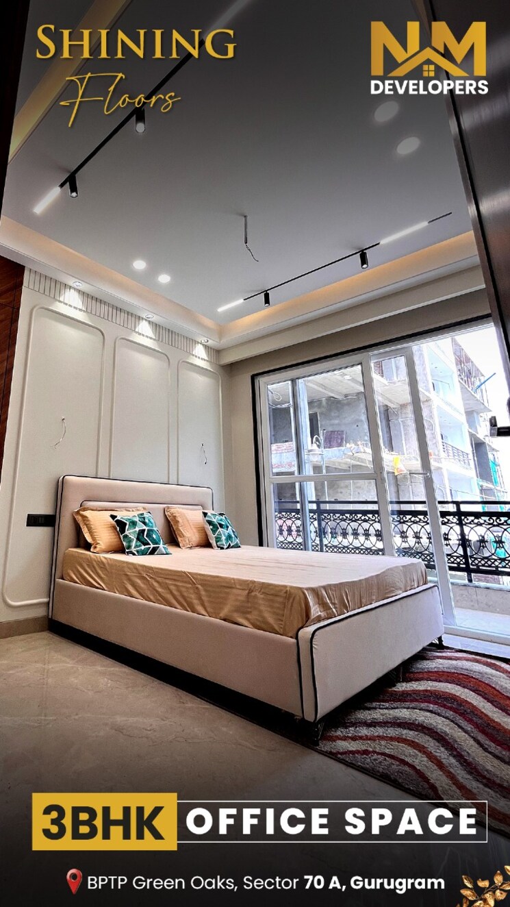 Bedroom, nirvana-courtyard 4 Bedroom 3250 Sq.Ft. Builder Floor In Sector 50 Gurgaon 9764315