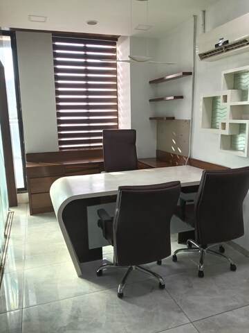 Team Area in  Office Space at Iscon Elegance, Prahlad Nagar – for Rent