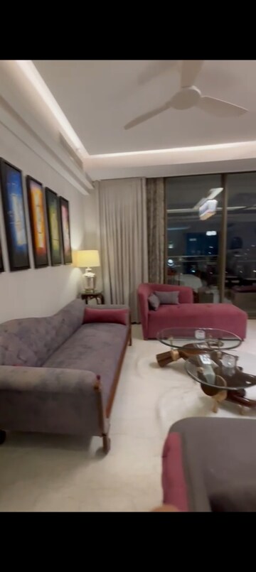 Living Room in 5 BHK Apartment at M3M Golf Estate, Sector 65 – for Rent