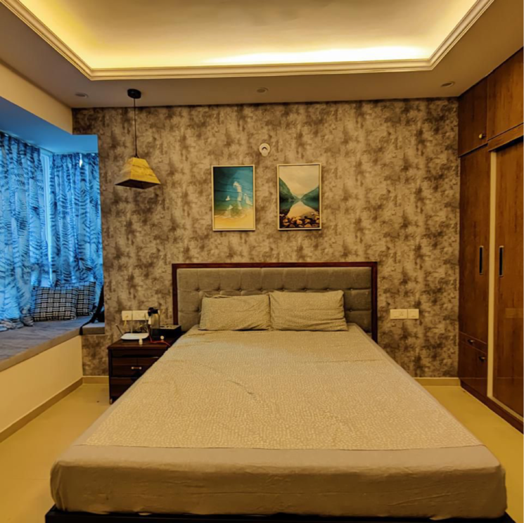 Bedroom, bhartiya-nikoo-homes-phase-2 3 Bedroom 1500 Sq.Ft. Apartment In Kannur Bangalore 9764482