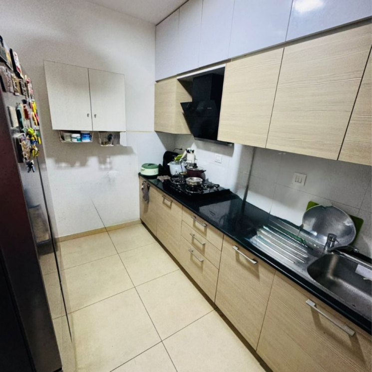 Kitchen, bhartiya-nikoo-homes-phase-2 3 Bedroom 1500 Sq.Ft. Apartment In Kannur Bangalore 9764482