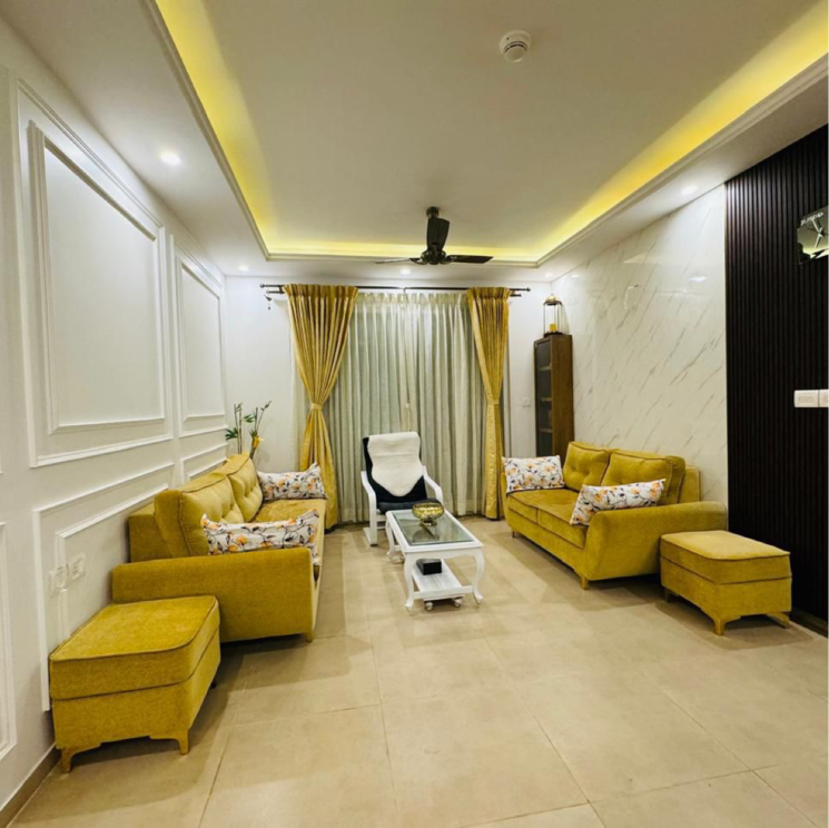 Living Room, bhartiya-nikoo-homes-phase-2 3 Bedroom 1500 Sq.Ft. Apartment In Kannur Bangalore 9764482