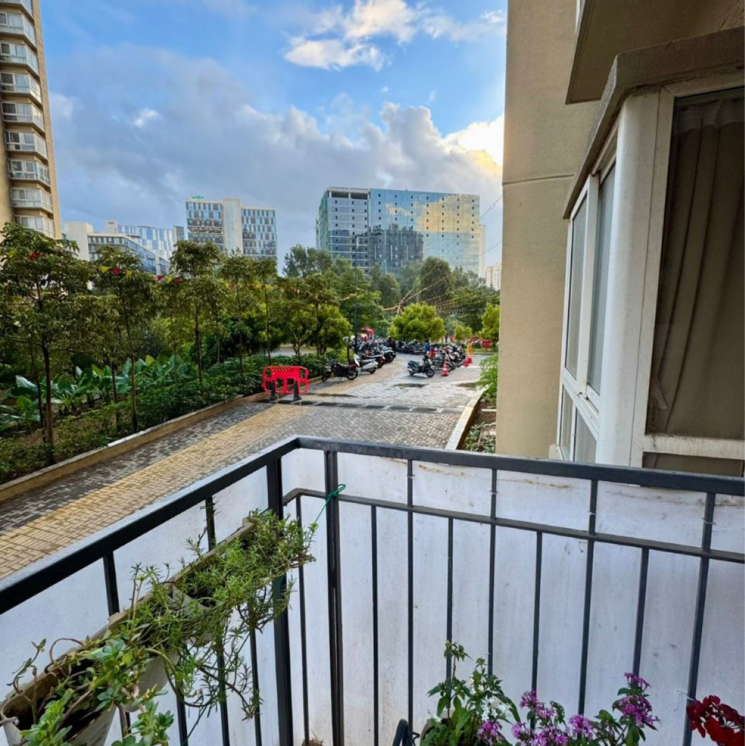 Balcony, bhartiya-nikoo-homes-phase-2 3 Bedroom 1500 Sq.Ft. Apartment In Kannur Bangalore 9764482