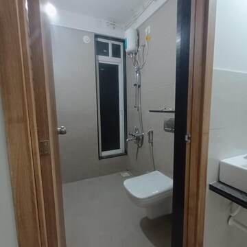 Bathroom in 2 BHK Apartment at Rama Fusion Towers, Hinjewadi – for Rent