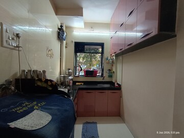 Kitchen in 1 BHK Apartment at Sumangal CHS Airoli, Kopar Khairane – for Rent