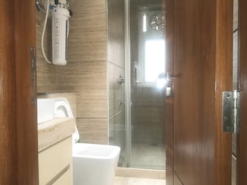 Bathroom in 3 BHK Builder Floor at Greater Kailash I – for Rent