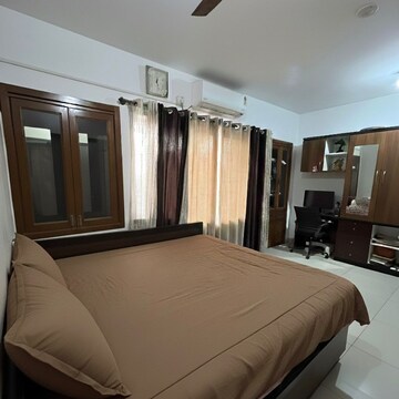 Bedroom in 4 BHK Apartment at Fortileza Apartment, Kalyani Nagar – for Rent