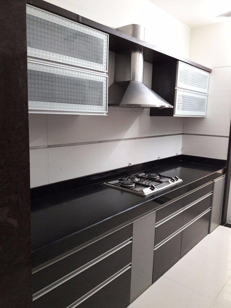 Kitchen, aj-serene 3 Bedroom 1500 Sq.Ft. Apartment In Baner Pune 9765111