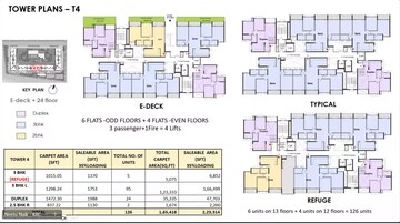 Floor Plan in 2 BHK Apartment at Mahalunge – for Sale