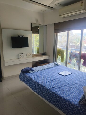 Bedroom in 1 BHK Apartment at Crescent Solitaire, Sakinaka – for Rent