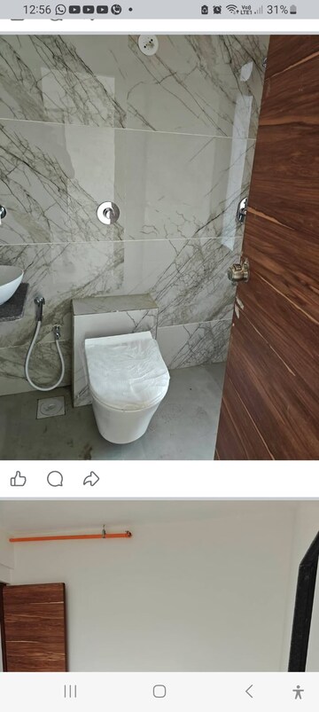 Bathroom in 3 BHK Apartment at JP Decks, Goregaon East – for Rent