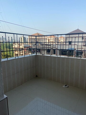 Balcony in 3 BHK Apartment at Vasundhara Tower Kharghar, Kharghar – for Rent
