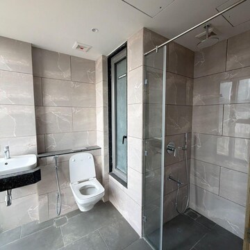 Bathroom in 4 BHK Apartment at Rustomjee Crown, Gokhale Road – for Rent