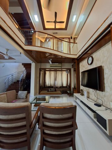 Living Room in 4 BHK Apartment at Landmark Apartments, Kharghar – for Rent