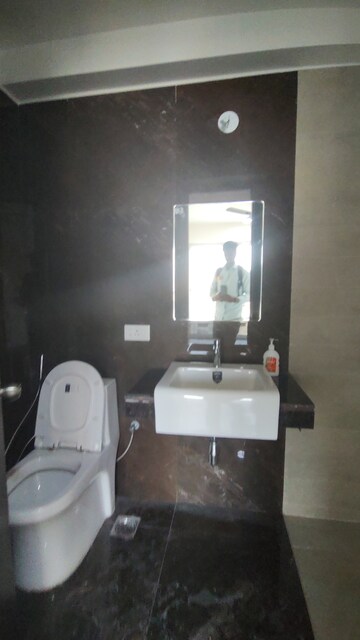 Bathroom in 2 BHK Apartment at Indiabulls One Indiabulls, Pokhran Road No Two – for Rent