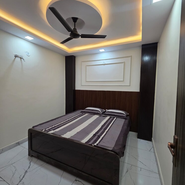 Bedroom, dwarka mor 2 Bedroom 60 Sq.Yd. Builder Floor In Dwarka Mor Delhi 9765403