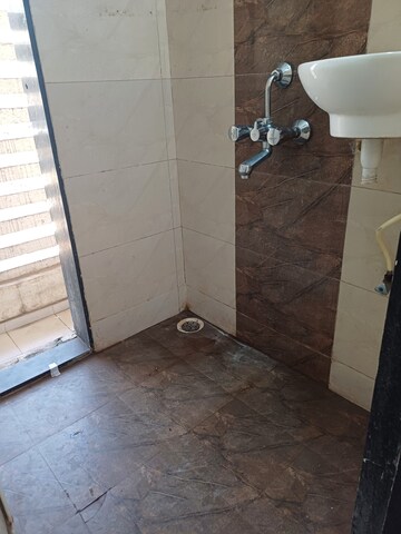 Bathroom in 1 BHK Apartment at Neelkanth Sparkle, Ghansoli – for Rent