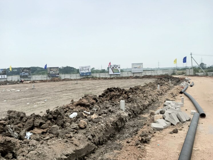 undefined, sri-krishna-satellite-county  150 Sq.Yd. Plot In Shadnagar Hyderabad 9765454