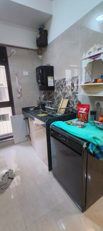 Kitchen in 2 BHK Apartment at Bella Vista CHS, Borivali West – for Sale