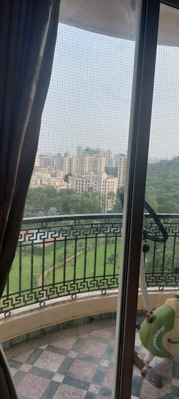 Balcony in 4 BHK Apartment at Hiranandani Estate Evelina, Ghodbunder Road – for Sale
