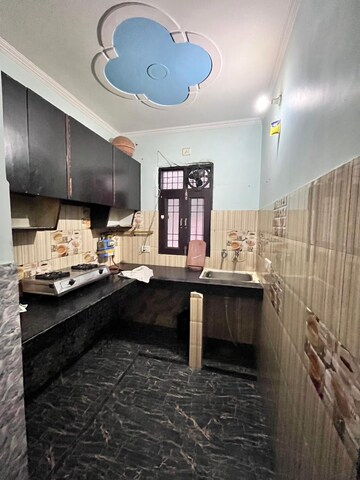 Kitchen in 1 BHK Builder Floor at Vaishali Sector 2 – for Rent