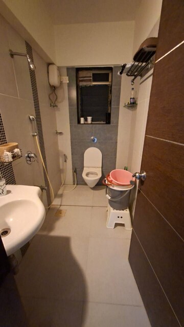 Bathroom in 2.5 BHK Apartment at Joy Valencia, Jogeshwari East – for Rent