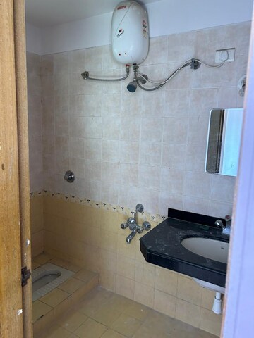 Bathroom in 2 BHK Apartment at Rhythm Society, Wakad – for Rent