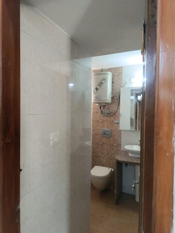 Bathroom in 3 BHK Apartment at Vasant Kunj – for Rent